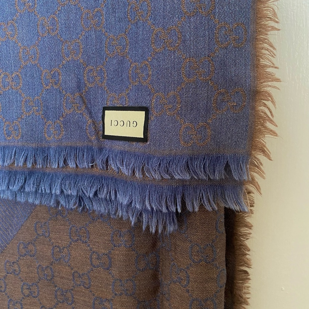 Gucci monogram scarf